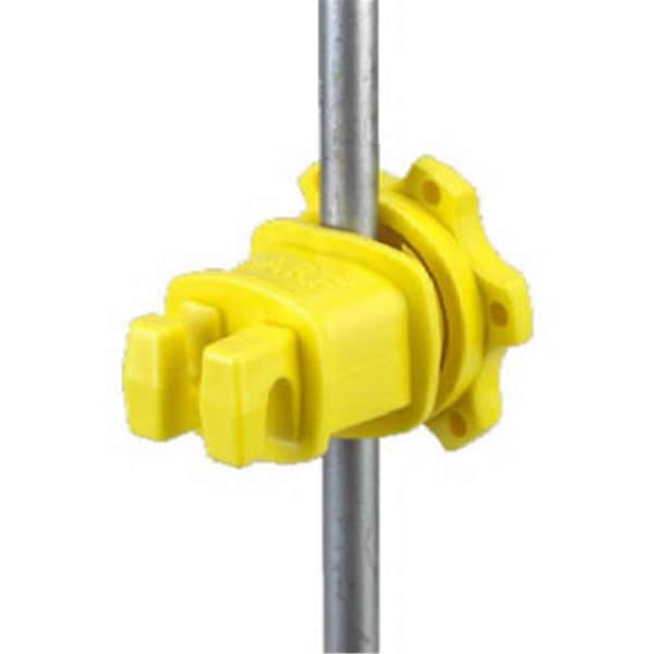 Grillgear WESTERN-RP-25 B Screw Tight Round Post InsulatorBlack25 Count, 25PK - GR593907