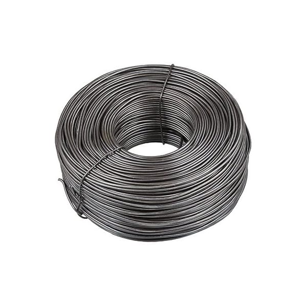 Dottie Tie Wire, Carbon Steel, 16-1/2 AWG, Black, 400 ft - TY164