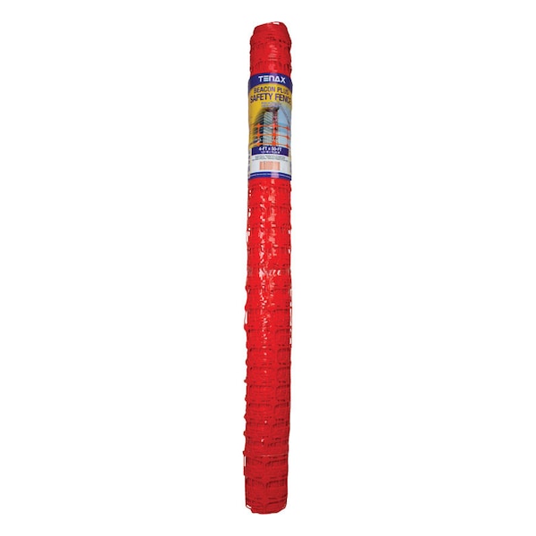 Tenax Tenax Beacon Plus 4 ft. H X 50 ft. L Polyethylene Safety Fence Orange - 89909004