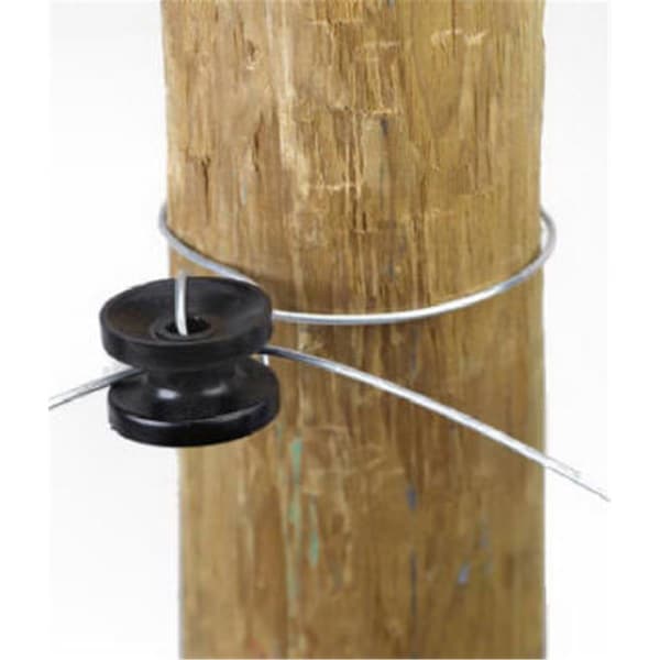 Grillgear 1752-10 High Strain Corner & End InsulatorBlack10 Count, 10PK - GR864930