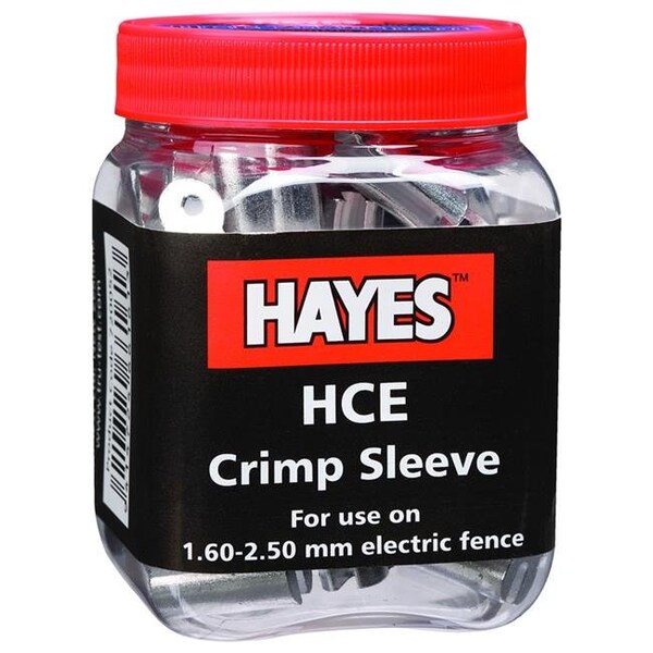 Hayes Hayes 872052 16 - 12.5 Gauge HCE Electric Crimp Sleeve; Silver - 872052
