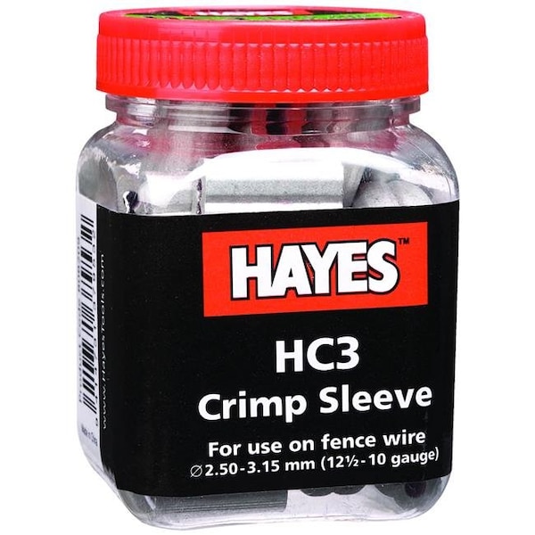 Hayes Hayes 808209 10 - 12 Gauge HC3 Crimp; Silver; Pack of 50 - 808209