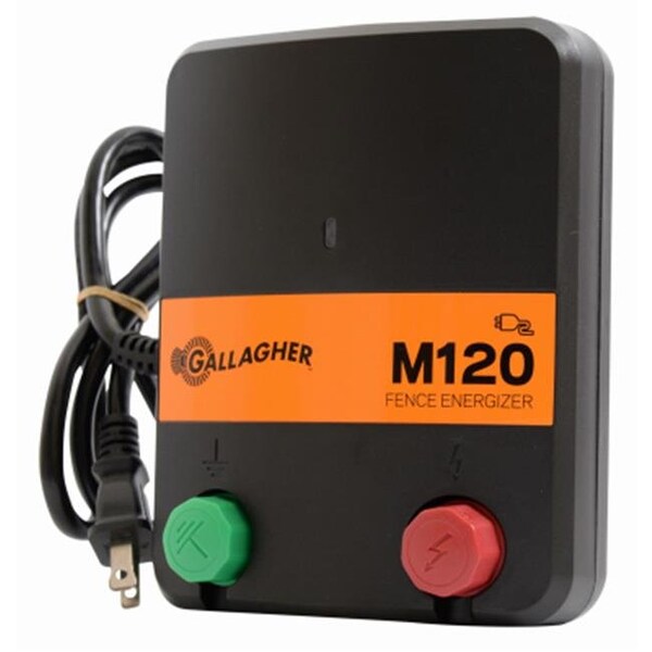 Gallagher North America Gallagher North America 216832 M120 60 Acres Fence Charger - 216832