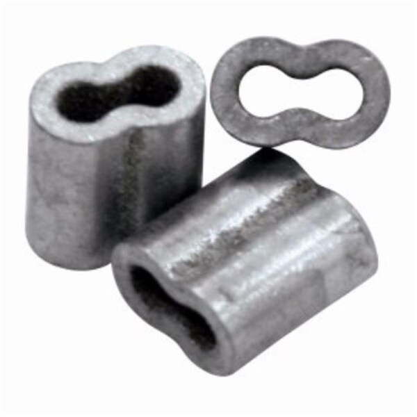 Powerfields Powerfields P-C23-100 Crimp Sleeves; 2-3 - 12.5 Gauge - Pack of 100 - P-C23-100