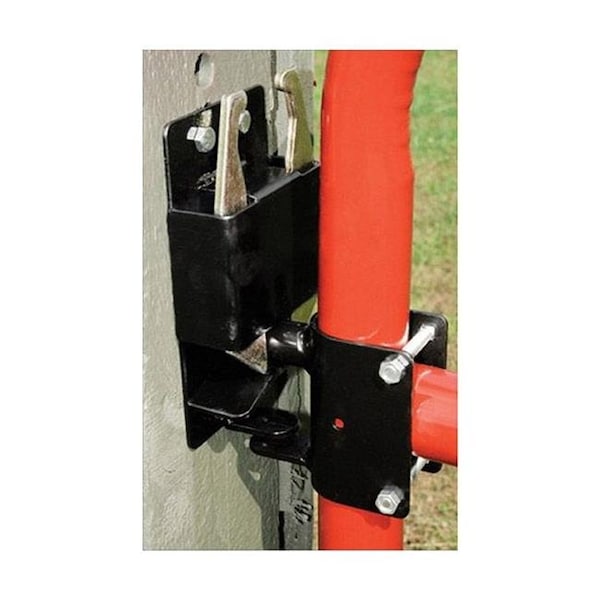 Tarter Tarter GL22P HD Two-Way Lockable Gate Latch 1.625-2 in. O. D; Black - GL22P