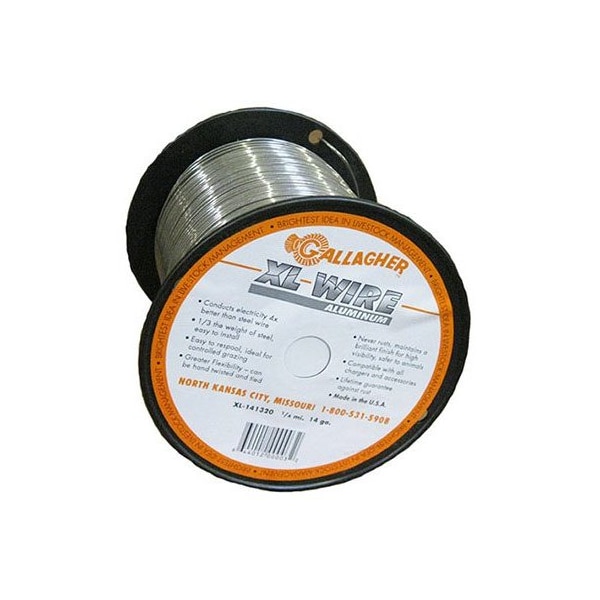 Gallagher North America 14Mile ALU Wire Fence - AXL141320