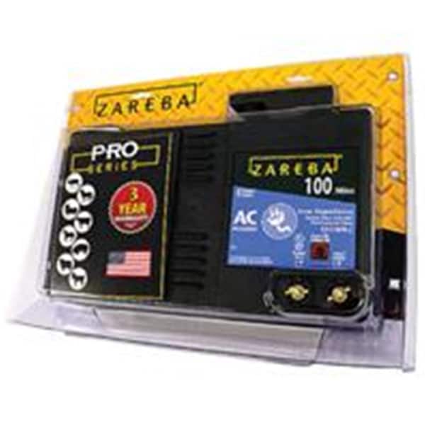 Woodstream Zareba -EAC100M-Z-A100-5000 Zareba Ac Low Impedance Electric Fence Charger - EAC100M-Z/A100/5000