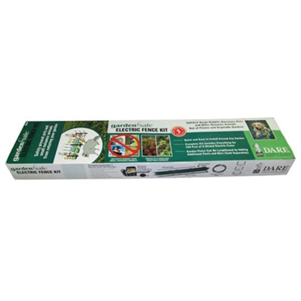 Dare Products Dare Products DE GK 20 Garden Electric Fence Kit; 31 x 8 x 3.5 in. - 145629