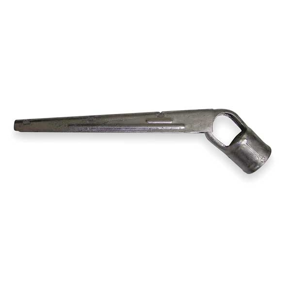 Zoro Select Barbed Wire Line Arm, Galv Steel, 1-5/8 In - 4LVH8