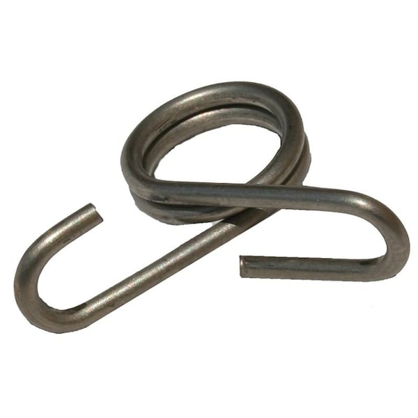 Parmak Spring Clip, Stainless Steel, For: 3/8 in Fiberglass Rod Post - 719