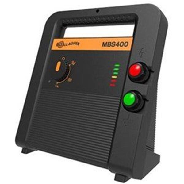 Black Lightning 110V MBS400 120 Acre Solar Fence Charger - BL1633762