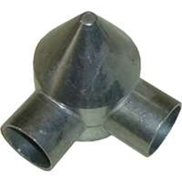 Stephens Pipe & Steel Bullet Cap, 2-Way, Aluminum - HD42042RP