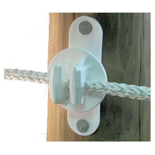 Dare Products Dare Products SNUG HTW Wood Or Vinyl Post Insulator; Equine White; 25 Piece - 145633