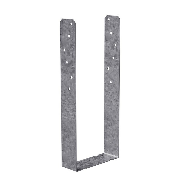 Simpson Strong-Tie SPH Heavy Stud Plate Tie, 8-3/4 in L, 3-9/16 in W, Steel, Galvanized - SPH4