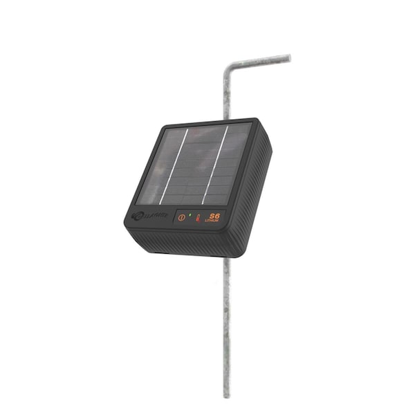 Analogcosa Analoga 0.74 ml S6 Solar-Powered Fence Energizer, Black - AN2515042