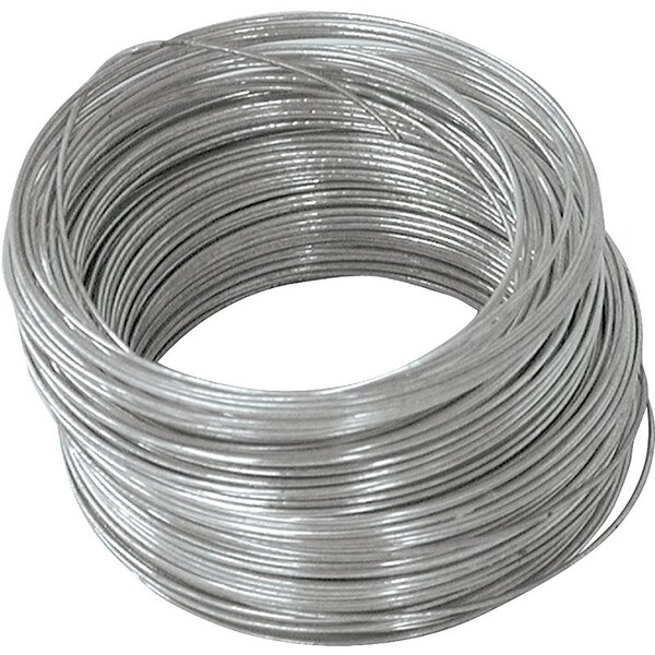 Hillman Utility Wire, 100 ft L, 22, Galvanized Steel - 50135