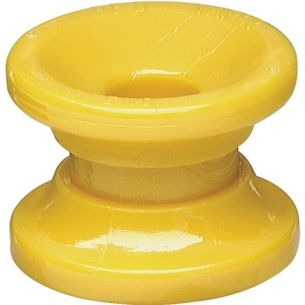 Zareba Donut Corner Insulator, 14 ga Fence Wire, Polyrope/Polytape, Polycarbonate, Yellow - ICDY-Z/DC10