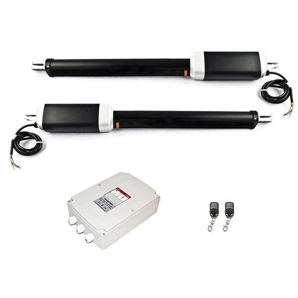 Tepee Supplies Basic Kit Swing Gate Opener for Dual Swing Gates up to 1700 lbs - TE705962
