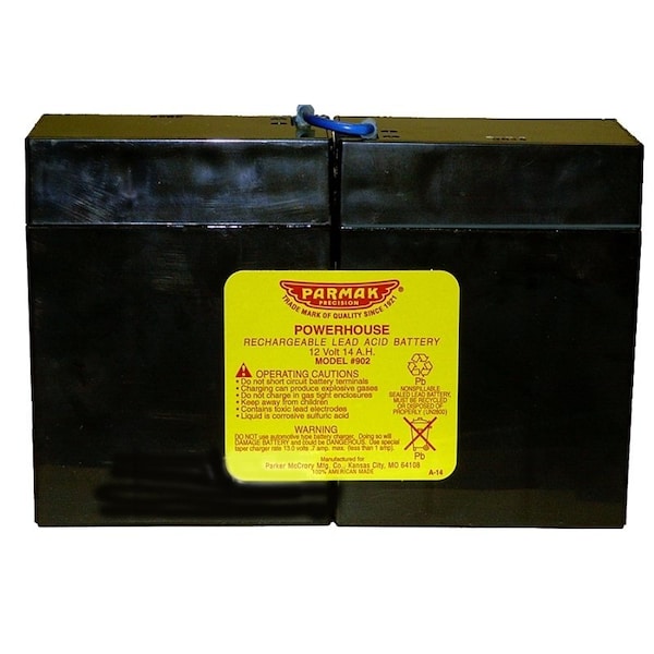 Parmak Gel Battery, Black, For: MAG 12 Solar Powered Fencer - 902