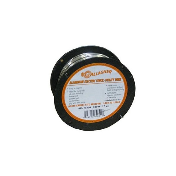 Gallagher North America 250' ALU Wire Fence - AXL17250