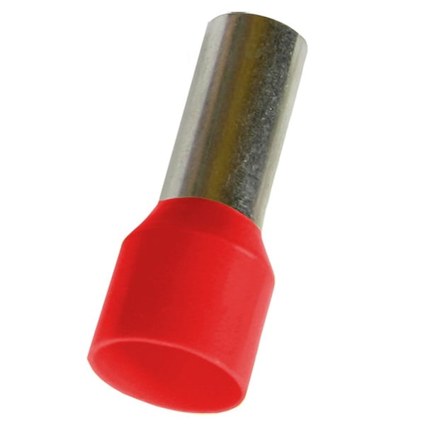 Ferrule aislada de entrada de un solo cable calibre 17, roja, paquete de 500 - 2808872 de Automation Systems Interconnect