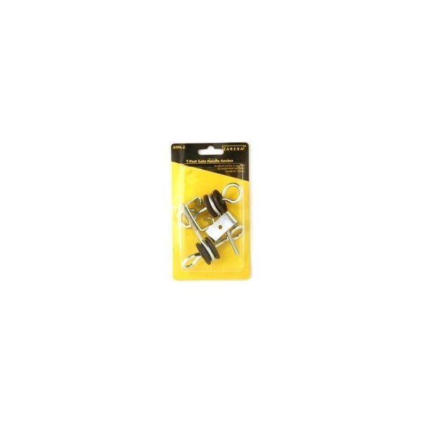 Zareba Electric Fence Gate Anchor, Screw-In, 2PK - ATPA-Z