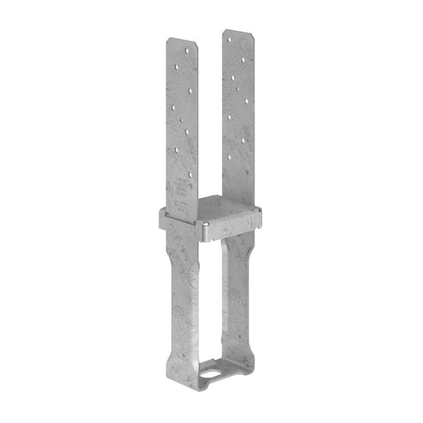 Simpson Strong-Tie Simpson Strong-Tie 8.38 in. H X 3.56 in. W 12 Ga. Hot Dip Galvanized Column Base - CBSQ44-SDS2HDG