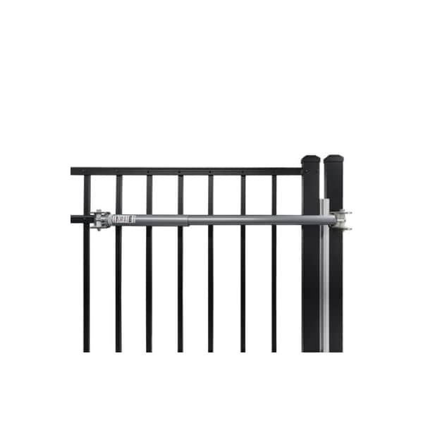 Lockey Adjustable Hydraulic Gate Closer For Gates 50-125 lbs Grey - TB250-G