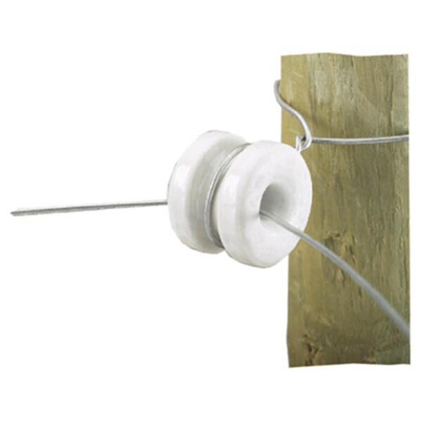 Grillgear 2356-10 Heavy DutyPorcelain Corner Insulator, 10PK - GR878494