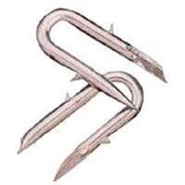 Deacero DEACERO 7465 Fence Staple, 1-3/4 in L, Galvanized - 7465