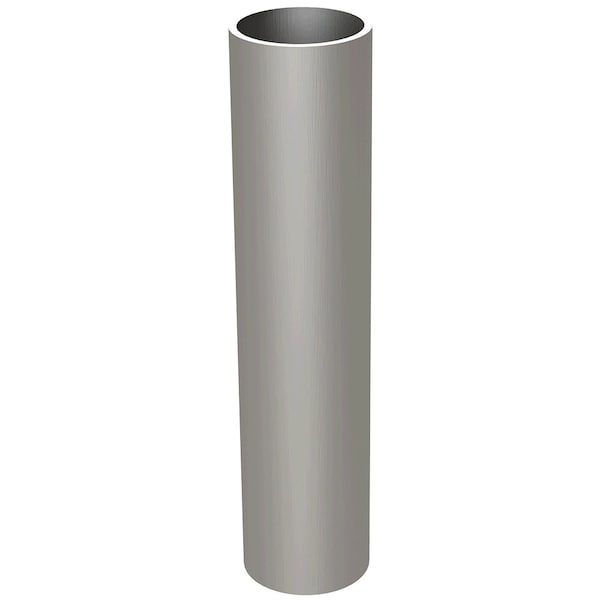 Diseños de Distinción .815" x 4" Ferrule Redonda - Aluminio Cepillado - 01FRC1040BA1