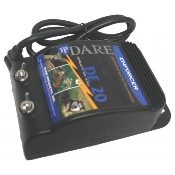Dare Products Electric Fence Charger- Black 5 Mile - DE20 - DA37110