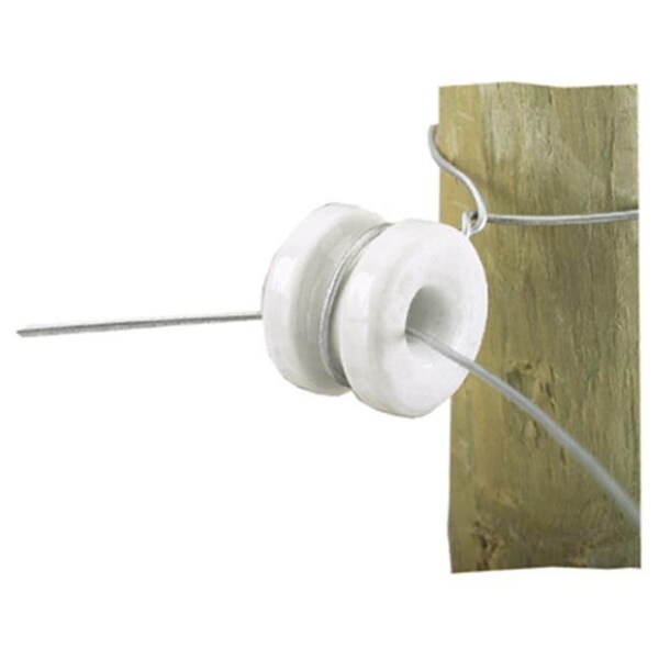 Dare Products Dare Products 2356-10 Heavy Duty; Porcelain Corner Insulator; 10 Pack - 145464