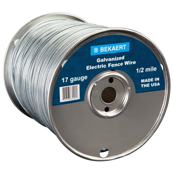 Bekaert 0.5 Mile Electric Fence Wire - 17 Gauge - BE570106
