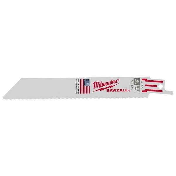 Milwaukee Tool BLADE RECIP THIN KERF 24T - 48-01-2186