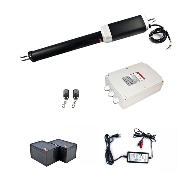Tepee Supplies Back up Kit Swing Gate Opener for Single Swing Gates up to 850 lbs - TE949471