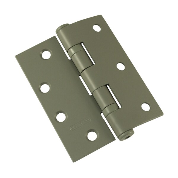 Richelieu (3-Pack) 4 1/2-inch (114 mm) Left Side Half Surface Hinges, Primer coated - 64823PMHBL