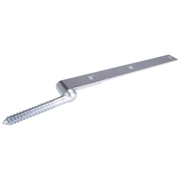 Prosource Hook/Strap Hinge, 11-3/4 in W Frame Leaf, 1-1/4 in H Frame Leaf, 4 mm Thick Leaf, Steel, Zinc - LR-090PS