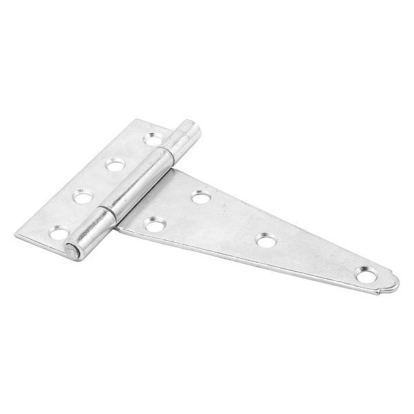 Primeline Tools Tee Hinge, 5 in., Hot Rolled Steel, Satin Nickel Finish, Heavy Duty (2 Pack) - MP18671