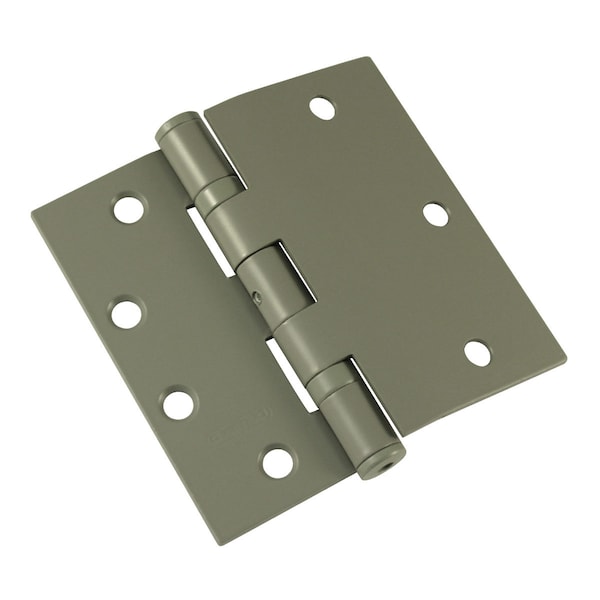 Richelieu (3-Pack) 4 1/2-inch (114 mm) Left Side Half Surface Hinges, Primer coated - 64823PSHBL