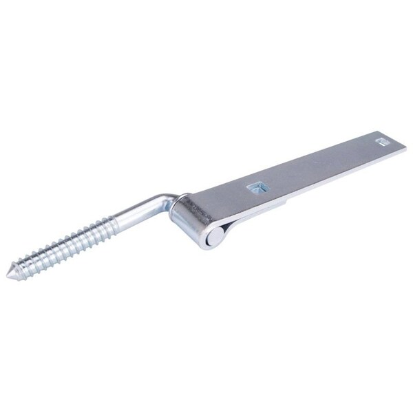 Prosource Hook/Strap Hinge, 7-3/4 in W Frame Leaf, 1-1/4 in H Frame Leaf, 4 mm Thick Leaf, Steel, Zinc - LR-088PS