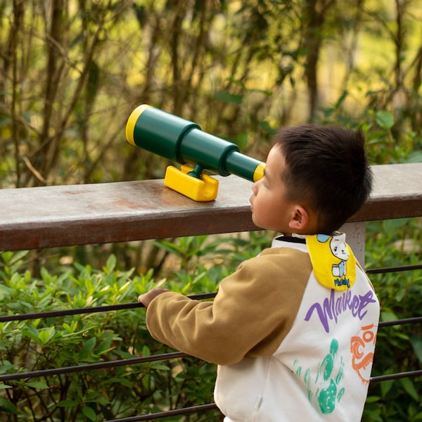 Playberg Plastic Outdoor Gym Playground Pirate Ship Telescope, Treehouse Toy Accessories Binocular for Kids - QI004562.GN