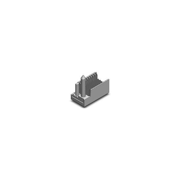 Rf Vhdm-Hsd, Conectores de Backplane, Orientación Vertical, Terminación de Ajuste por Presión, 5 Fila Hsd, 25 - 467-5125-A62