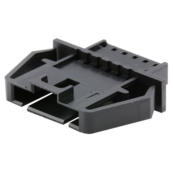 Conector de placa Molex, 18 contactos, 1 fila, macho, paso de 0.1 pulgadas, terminal de engarce, aislante negro - 701070052