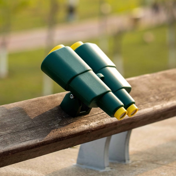 Playberg Plastic Outdoor Gym Playground Pirate Ship Double Telescope, Kids Toy Accessories Binocular - QI004566.GN