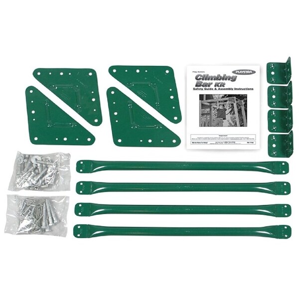 Playstar PLAYSTAR PS 7766 Climbing Bar Kit, Metal - PS 7766