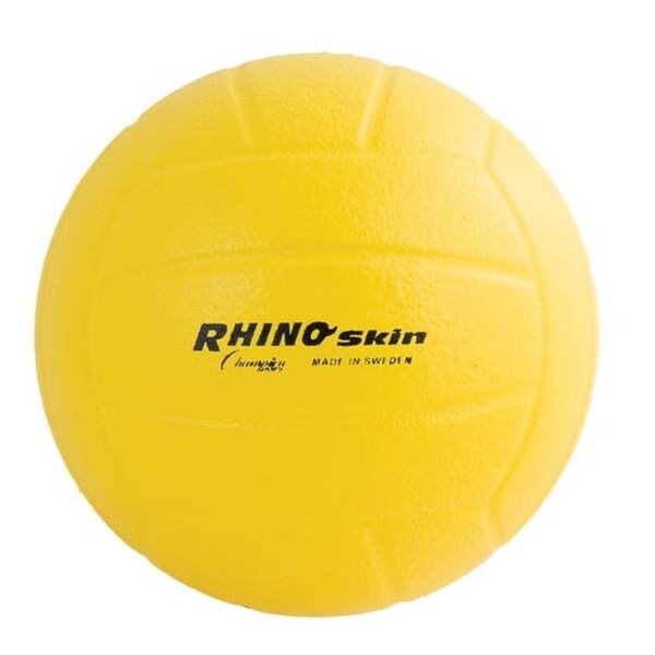 Champion Sports Champion Sports RSVB 8 in. Rhino Skin Molded Foam Ball; Yellow - RSVB