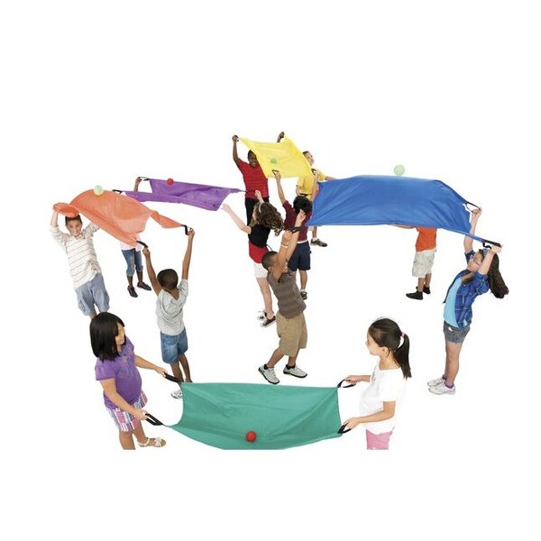 Sportime PARACHUTE - 2 PERSON - SET OF 6 - PK - FF923-6C
