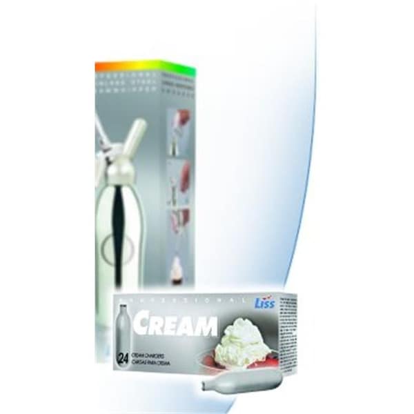 Liss Liss 324 2.75"H x 6"W x 2.5"D Steel Cream Charger - Set of 24 - 324