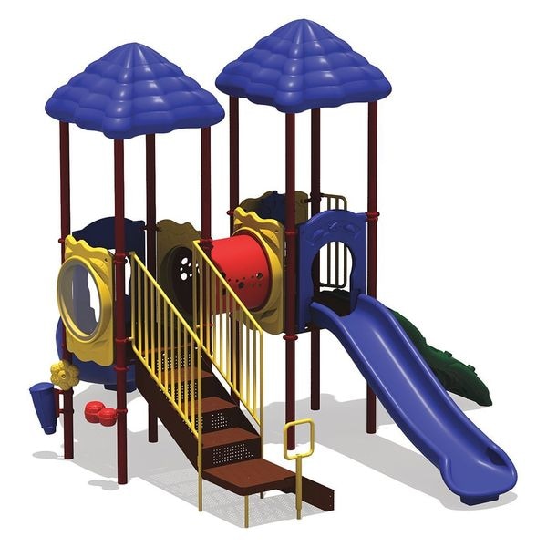 Ultraplay Signal Springs Playground, Red/Blue - UPLAY-003-P